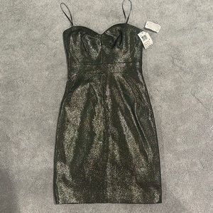 Trina Turk Metallic Dress